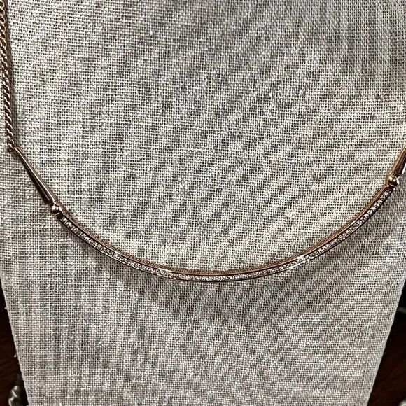 NWT Kendra ScottĀ Scottie Hi Low Adjustable Rose GoldāScottieāNecklaceā#KSNK - Picture 10 of 10